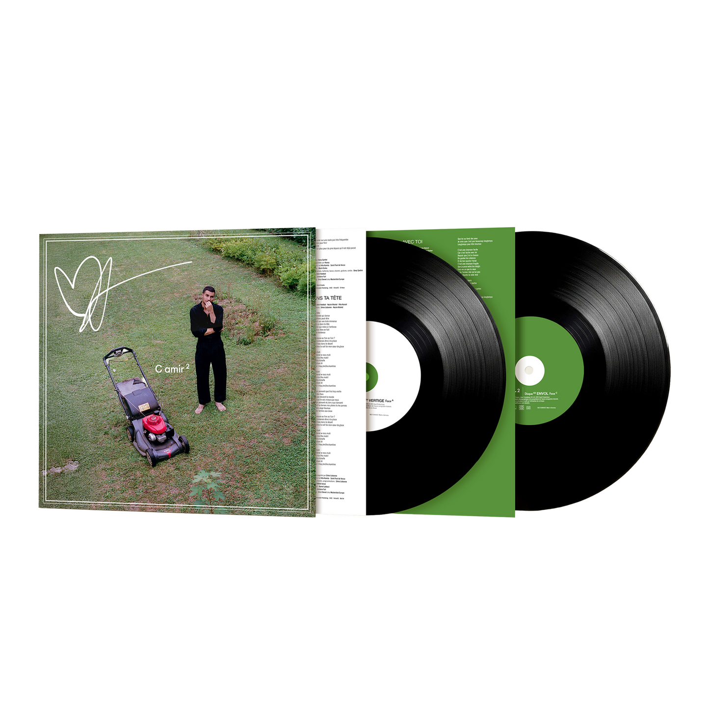 Double vinyle dédicacé avec cover alternative (exclusive à cette boutique)