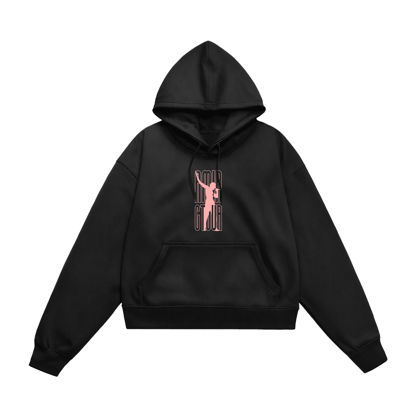 Hoodie noir silhouette