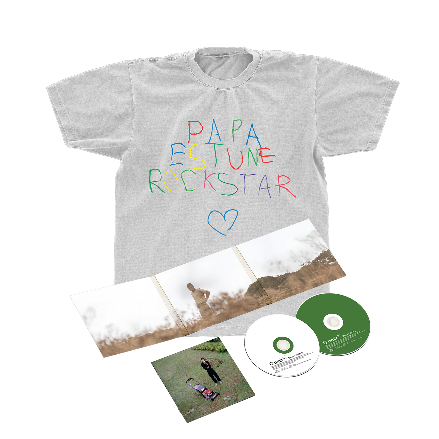 T-Shirt Rockstar + Double CD