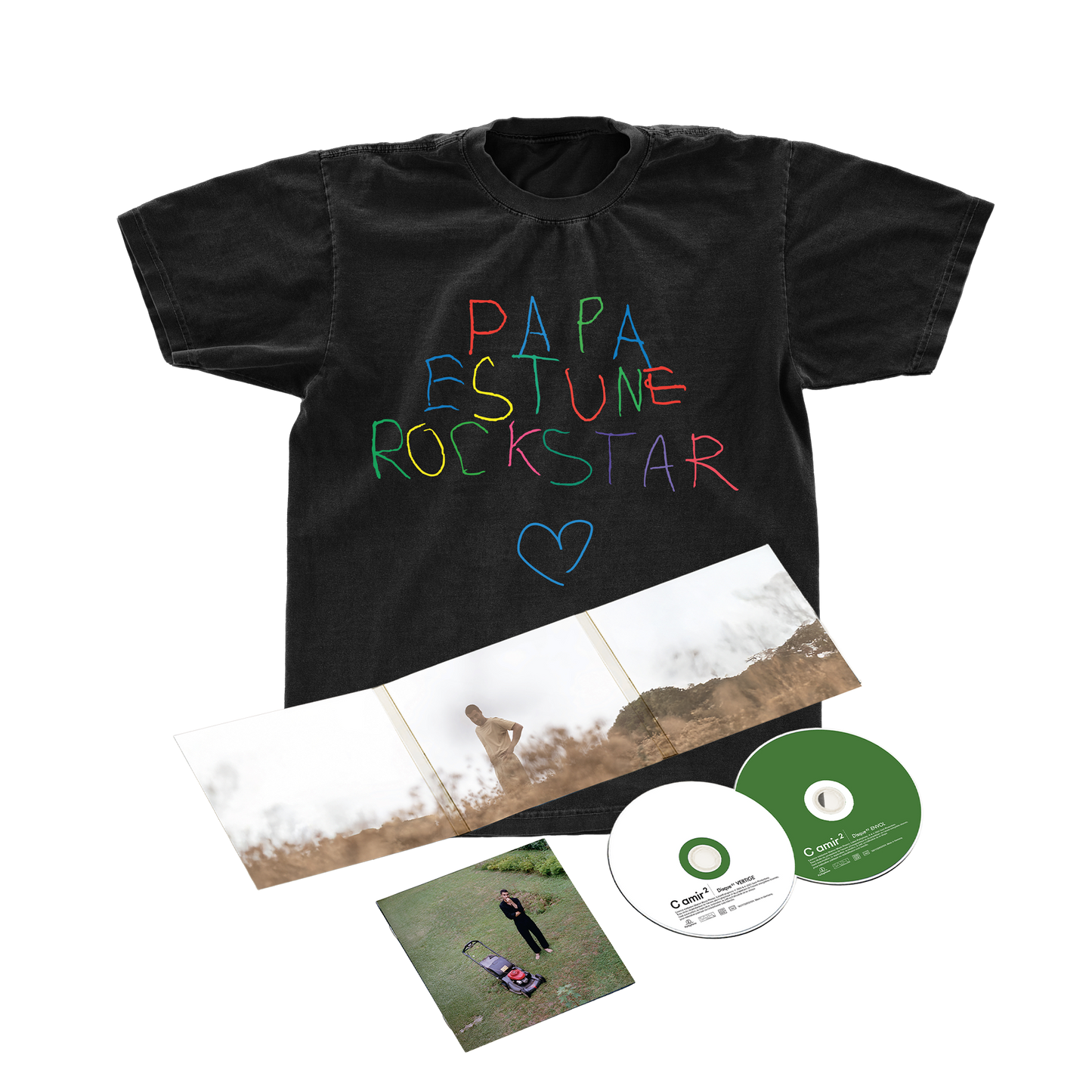 T-Shirt Rockstar + Double CD